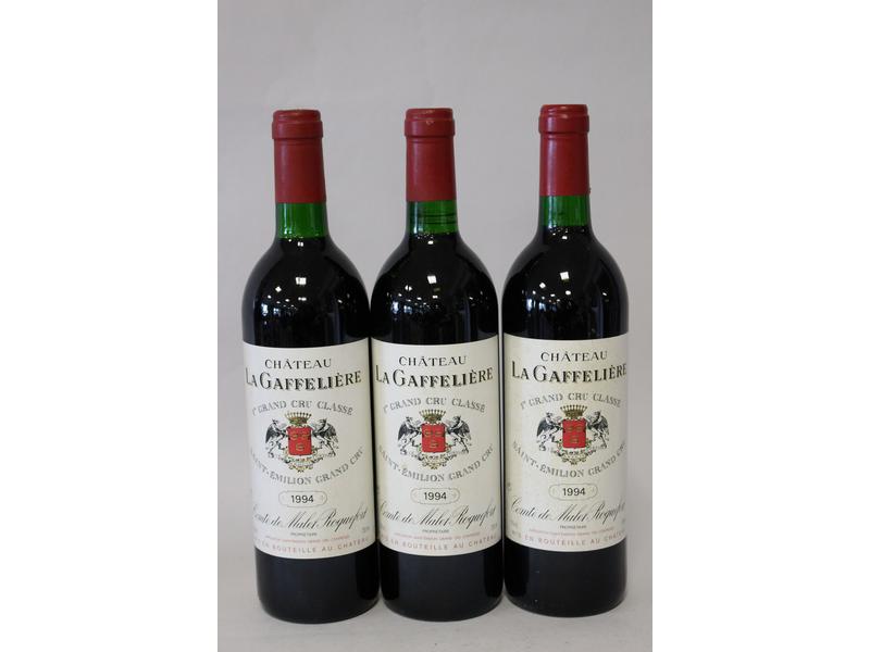 3 Blles CH. LA GAFFELIÈRE Saint Emilion 1er...