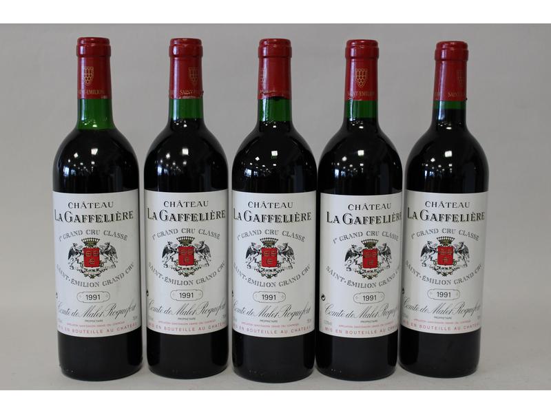 5 Blles CH. LA GAFFELIÈRE Saint Emilion 1er...