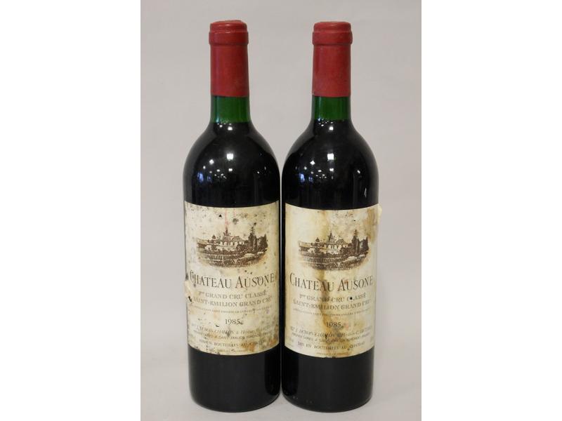 2 Blles CH. AUSONE Saint Emilion 1er GCC...