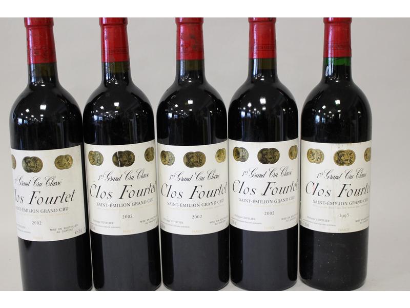 5 Blles CLOS FOURTET Saint Emilion 1er G...