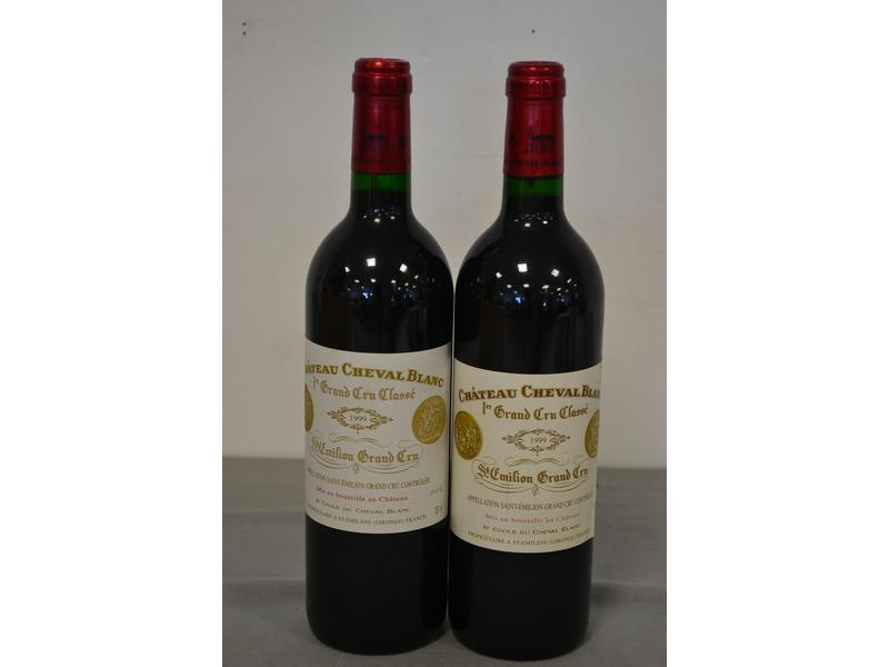 2 Blles CH. CHEVAL BLANC Saint-Emillion 1er...