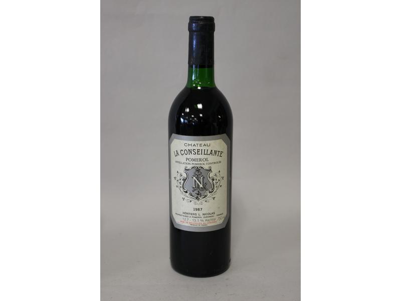 1 Blle CH. LA CONSEILLANTE Pomerol 1987