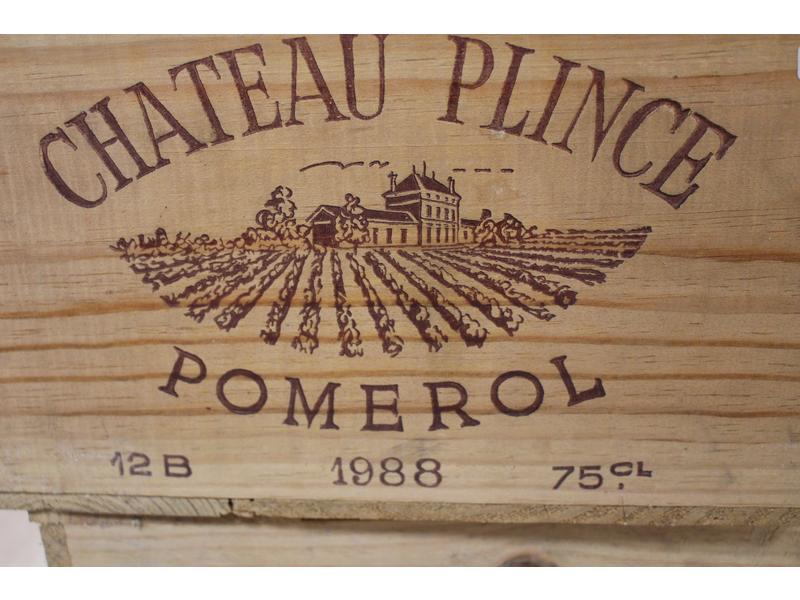 12 Blles CH. PLINCE Pomerol 1988