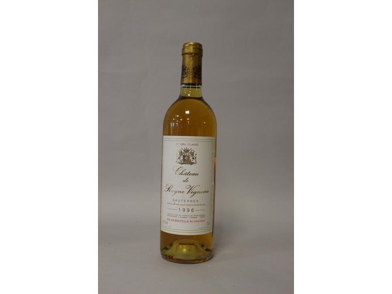 1 Blle CH. DE RAYNE VIGNEAU Sauternes 1er...