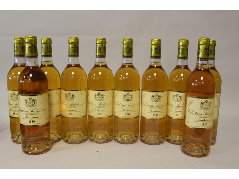 10 Blles CH. SUDUIRAUT Sauternes 1er CC ...