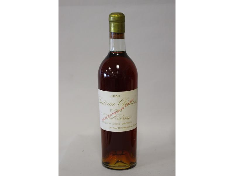 1 Blle CH. CLIMENS Haut Barsac 1er CC 19...