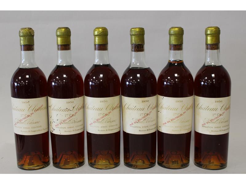 6 Blles CH. CLIMENS Haut Barsac 1er CC 1...