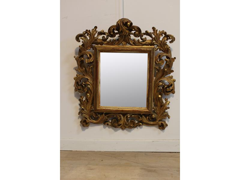 PETIT MIROIR rectangulaire dans un cadre...
