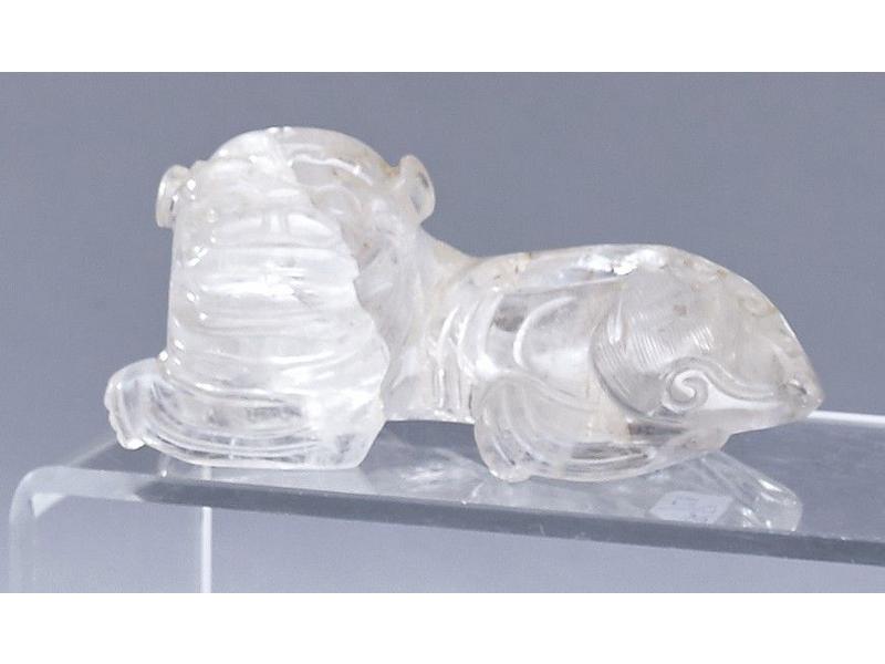 GODET DE PEINTRE en cristal de roche sculpté...