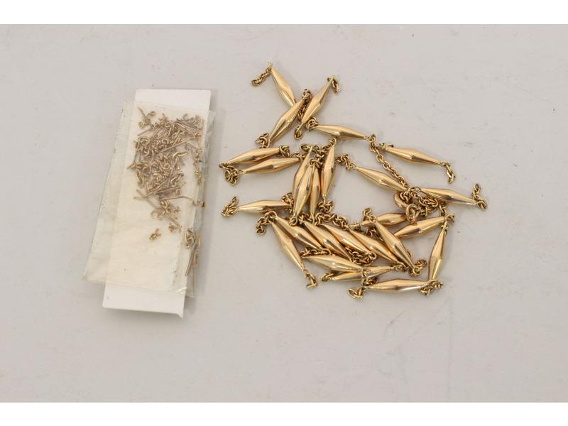 LOT DE DEBRIS D'OR (750)