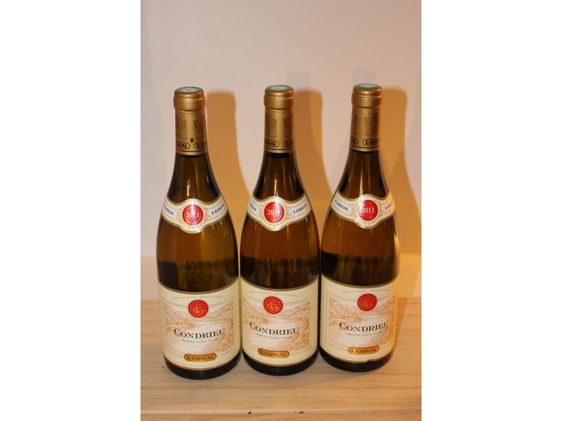 3 Blles CONDRIEU, mise E. Guigal, Rhône,...