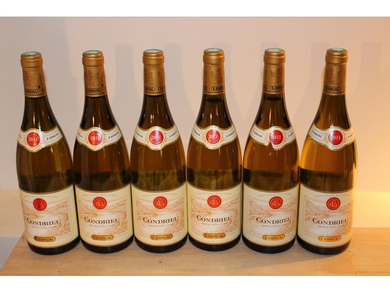 6 Blles CONDRIEU, mise E. Guigal, Rhône,...