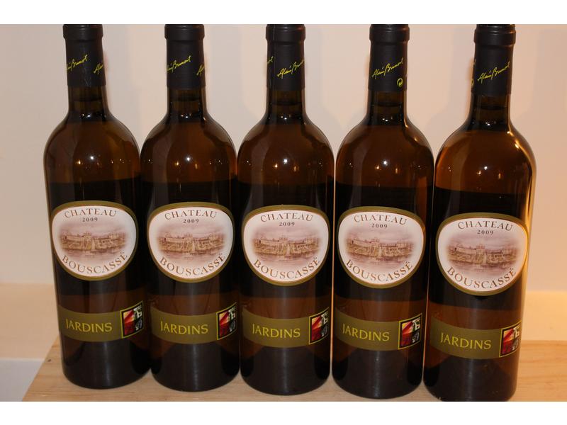 5 Blles JARDINS (blanc) mise Bouscassé, 2009,...
