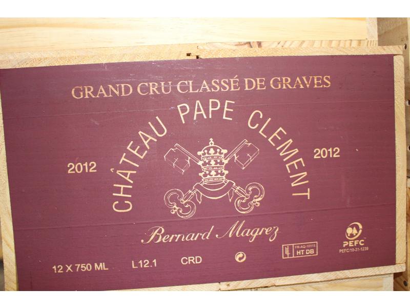 12 Blles CH. PAPE CLEMENT, Graves GCC, 2012,...