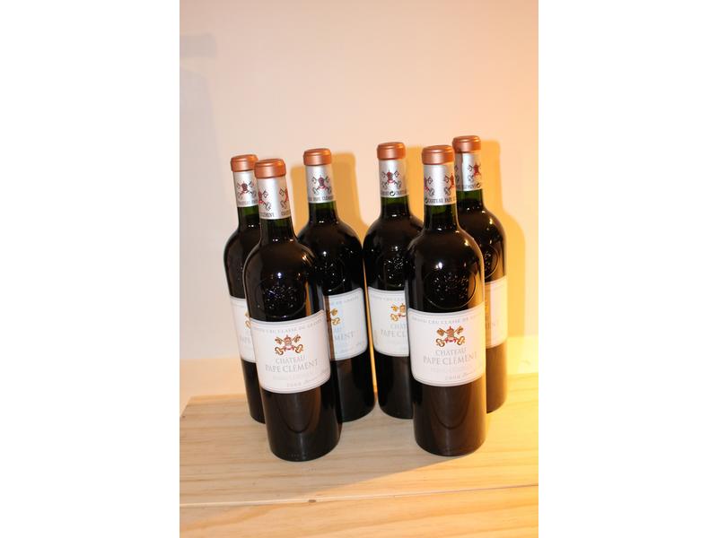 6 Blles CH. PAPE CLEMENT, Graves GCC, 2008,...