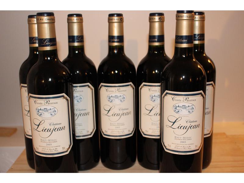 7 Blles CH. LIEUJEAN Cuvée Prestige, Haut...