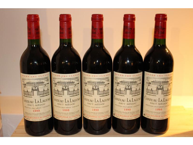 5 Blles CH. LA LAGUNE, Haut Médoc GCC, 1993,...