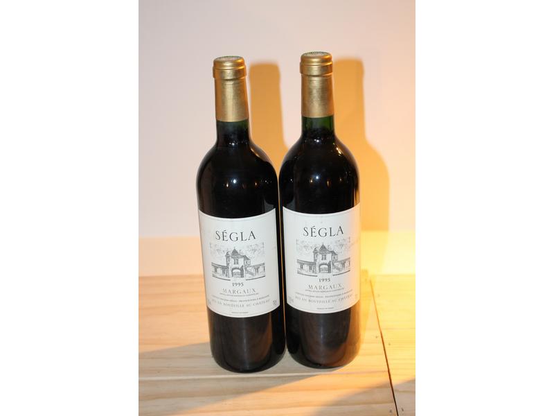 2 Blles SEGLA, 2nd vin du Ch. Rauzan Ségla,...