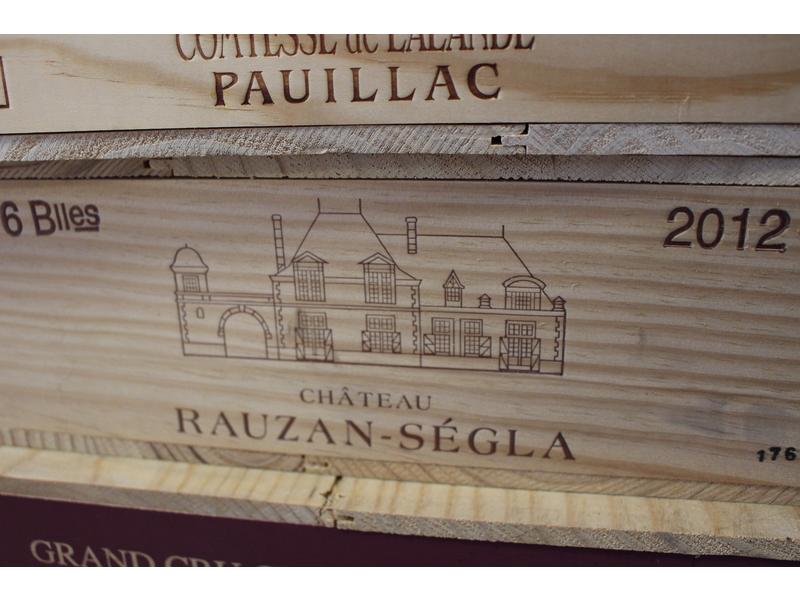 6 Blles CH. RAUZAN SEGLA, Margaux GCC, 2012,...