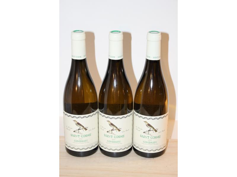 3 Blles CONDRIEU "Saint Cosme", mise Barruol,...