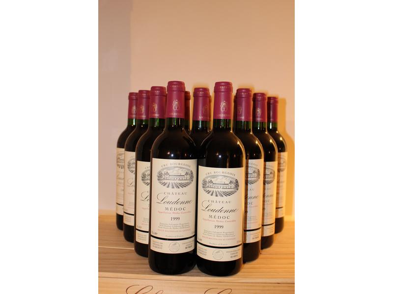 14 Blles CH. LOUDENNE, Médoc CB, 1999, Rouge
Et.:...