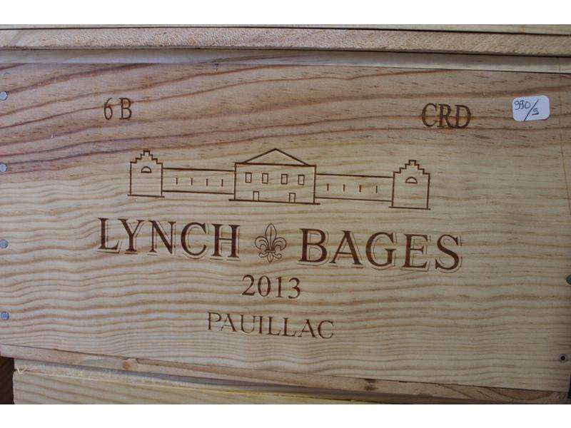 6 Blles CH. LYNCH BAGES, Pauillac GCC, 2013,...