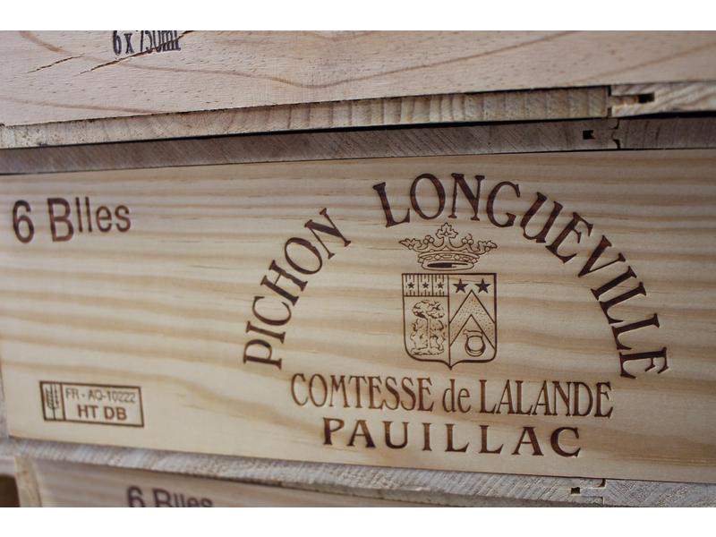 6 Blles, CH. PICHON COMTESSE LALANDE, Pauillac...