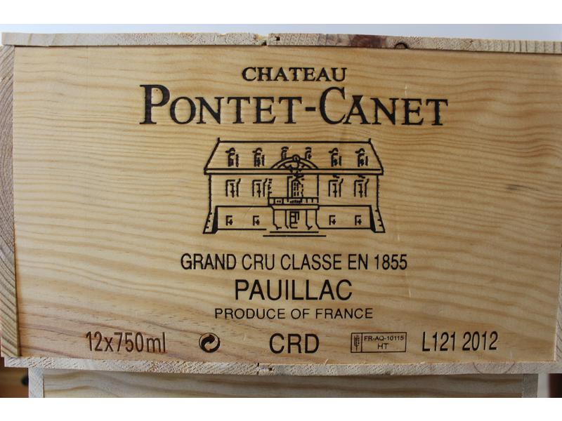 12 Blles CH. PONTET CANET, Pauillac GCC,...