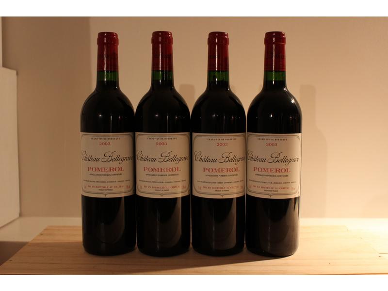 4 Blles CH. BELLEGRAVE, Pomerol, 2003, Rouge
Présentation...