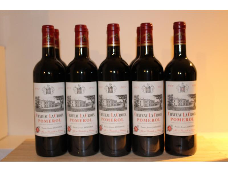 9 Blles CH. LA CROIX, Pomerol, Rouge, 
8...