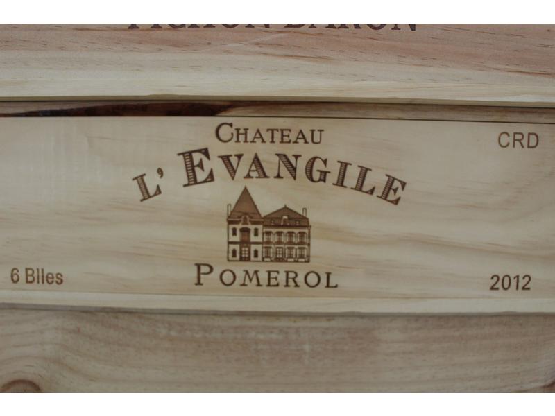 6 Blles CH. L'EVANGILE, Pomerol, 2012, Rouge
CBO...