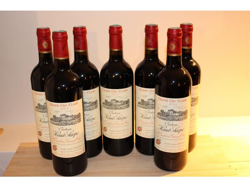 7 Blles CH. HAUT SARPE, Saint Emilion GCC,...
