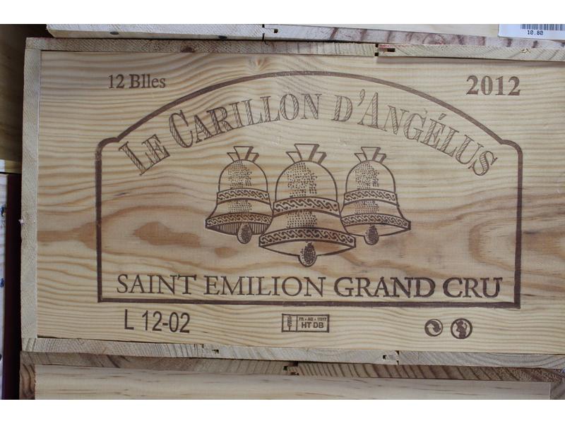 12 Blles, LE CARILLON D' ANGELUS, St Emilion,...
