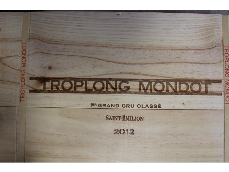 6 Blles CH. TROPLONG MONDOT, St Emilion 1er...