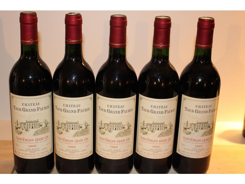 5 Blles CH. TOUR GRAND FAURIE, St Emilion...