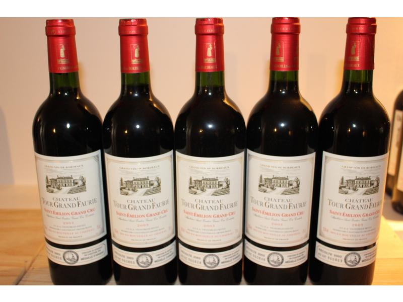 5 Blles CH. TOUR GRAND FAURIE, St Emilion...