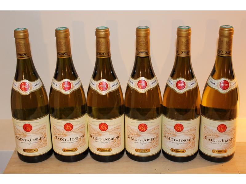6 Blles SAINT-JOSEPH, mise E. Guigal, Rhône,...