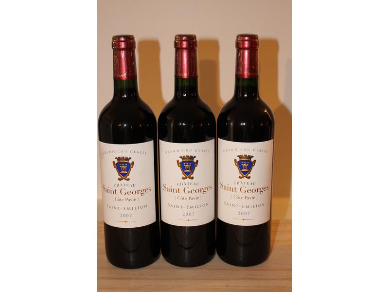 3 Blles CH. SAINT GEORGES, Côte Pavie, St...