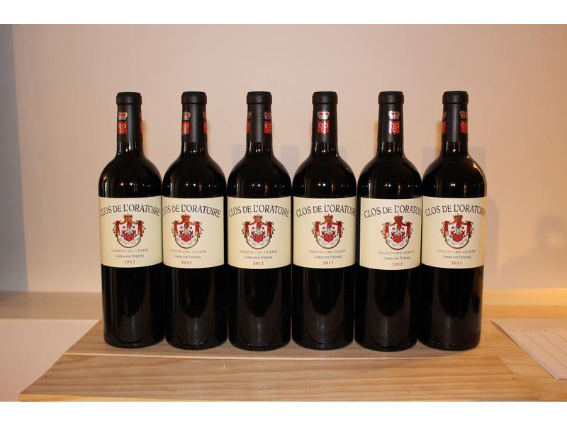 6 Blles CLOS DE L'ORATOIRE, St Emilion GCC,...