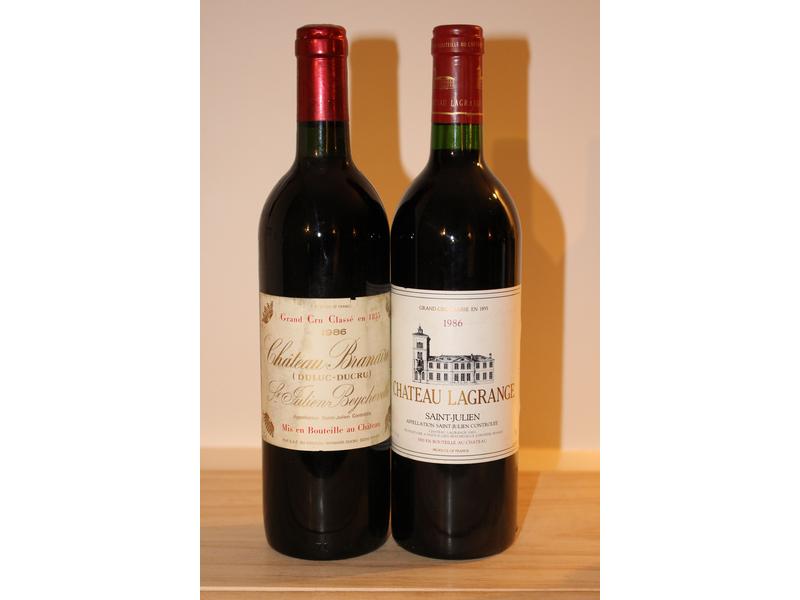 Lot de 2 Blles, St Julien, 1986, comprenant:
-...