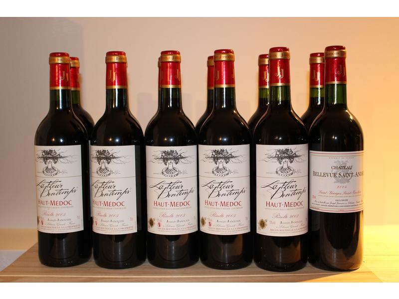 Lot de 12 Blles comprenant:
- 11 Blles CH....
