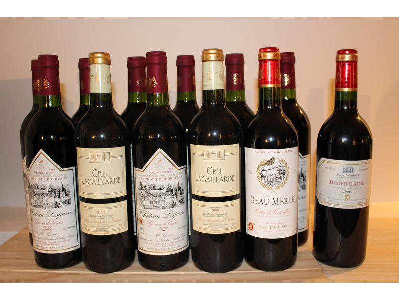 Lot de 12 Blles comprenant:
- 8 Blles CH....