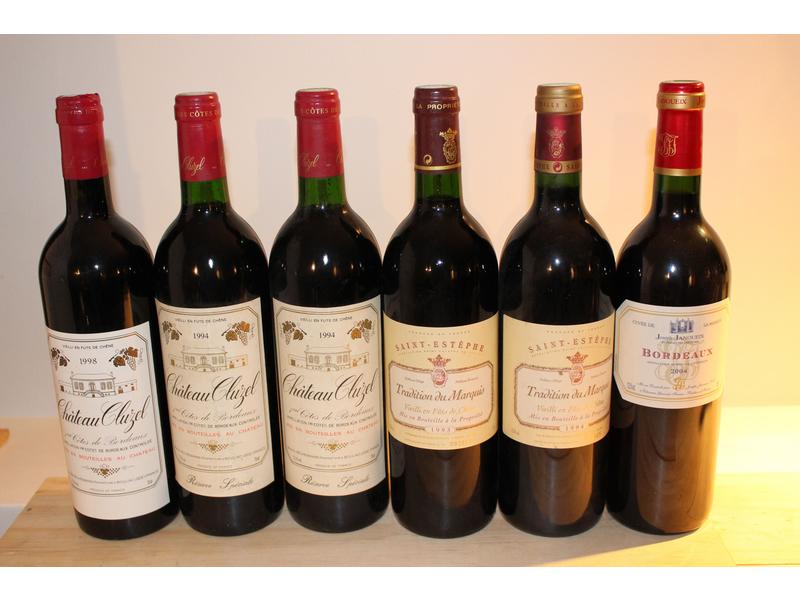 Lot de 6 Blles comprenant:
- 3 Blles CH....