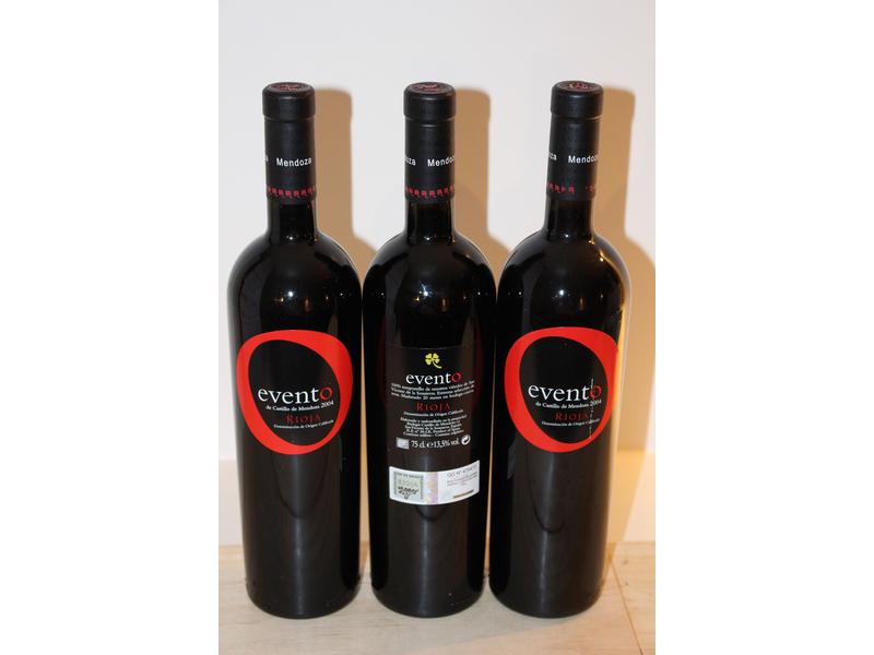 3 Blles RIOJA "Evento", mise Bodegas Castillo...