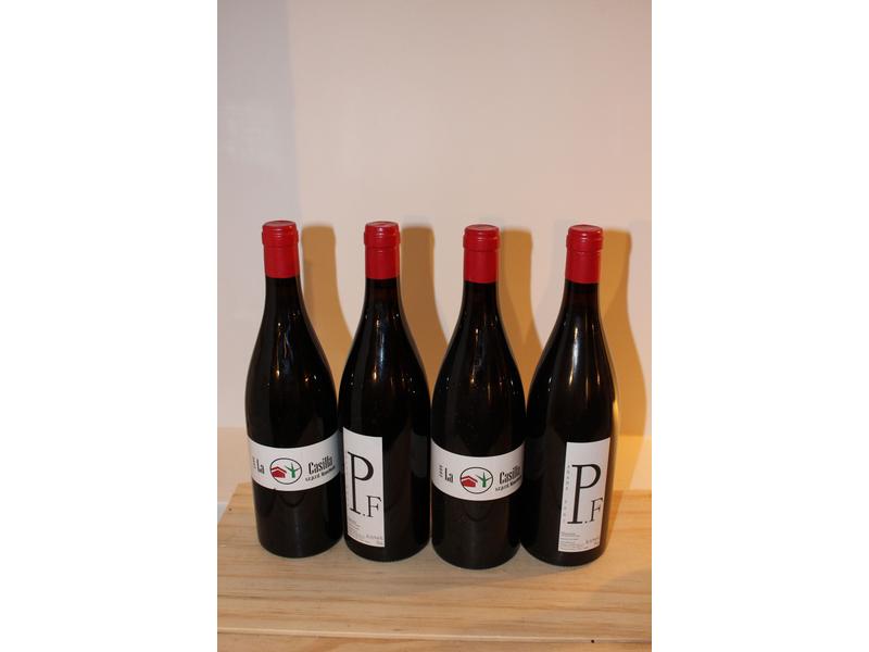 Lot de 4 blles de vin d'Espagne comprenant...