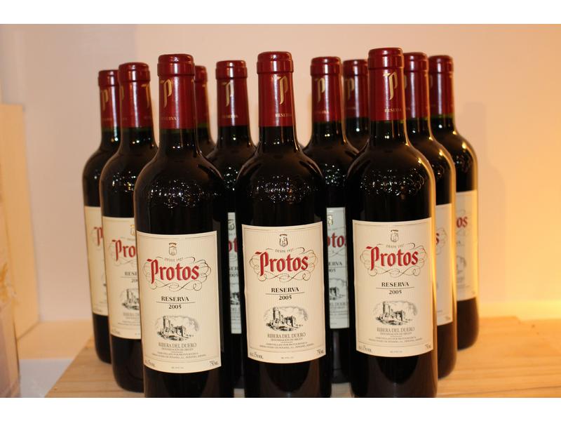 12 Blles RIBERA DEL DUERO Reserva Protos.,...