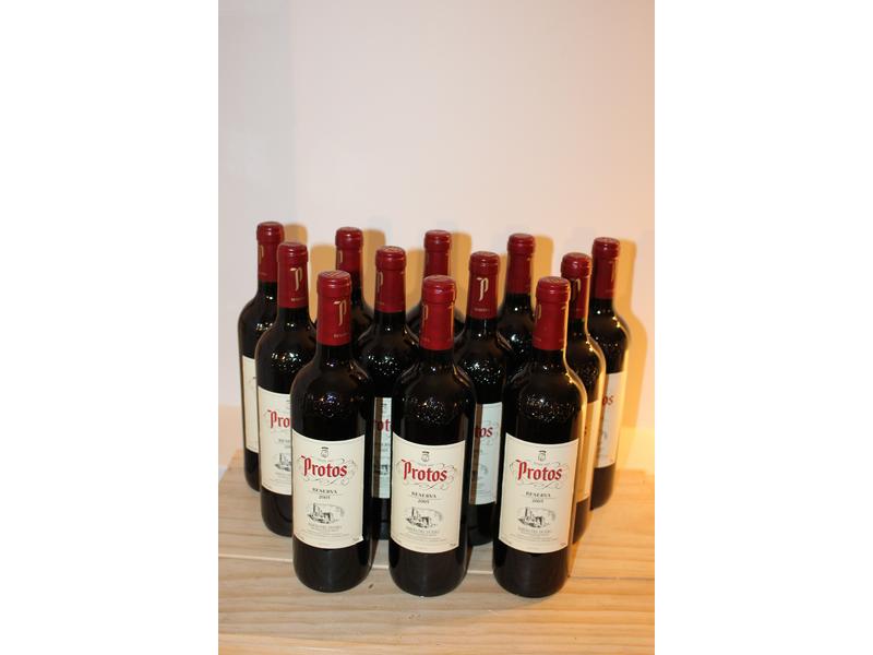 12 Blles RIBERA DEL DUERO Reserva Protos.,...