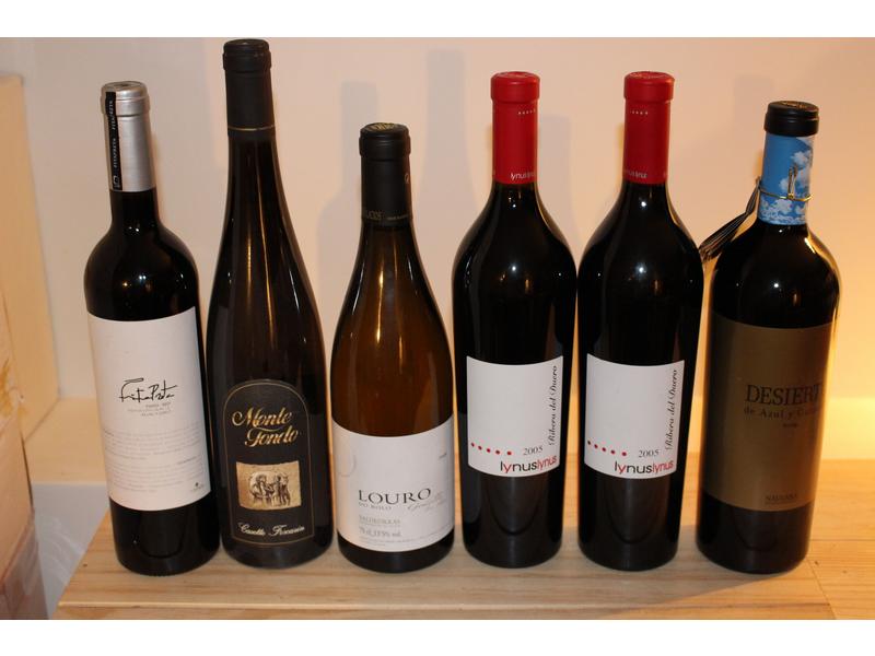 Lot de 6 Blles, Espagne, comprenant
- 1 vin...