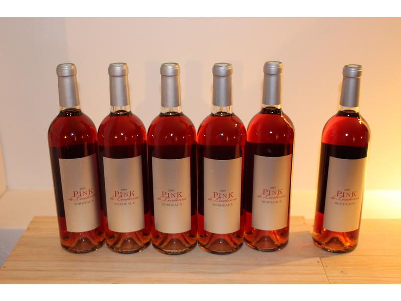 6 Blles PINK de LOUDENNE, Bordeaux	2005,...