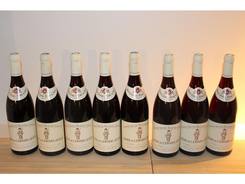 8 Blles BEAUNE GREVES Vigne de l'Enfant Jésus,...